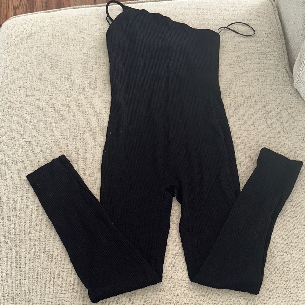 Zara Black Jumpsuit Sleek and Stylish